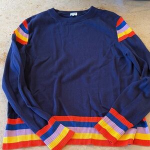 Kule multi color cotton/rayon sweater